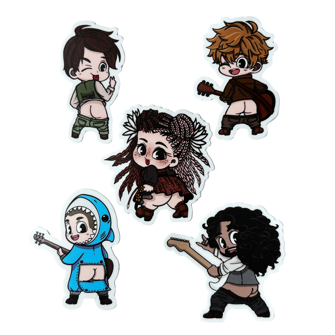 Stickerpack - Am Arsch