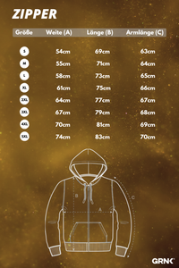 Zip-Hoodie - Metalhasi